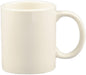 CAC China MUG-50-AW 10-Ounce Stoneware Round Mug, 3-1/2-Inch, American White by CACChina
