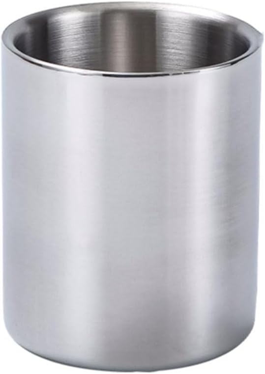 Reusable Double Wall Stainless Steel Cups Insulated Coffee Mug Handleless Beer by SUREK