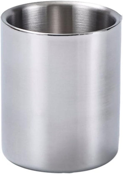 Reusable Double Wall Stainless Steel Cups Insulated Coffee Mug Handleless Beer by SUREK