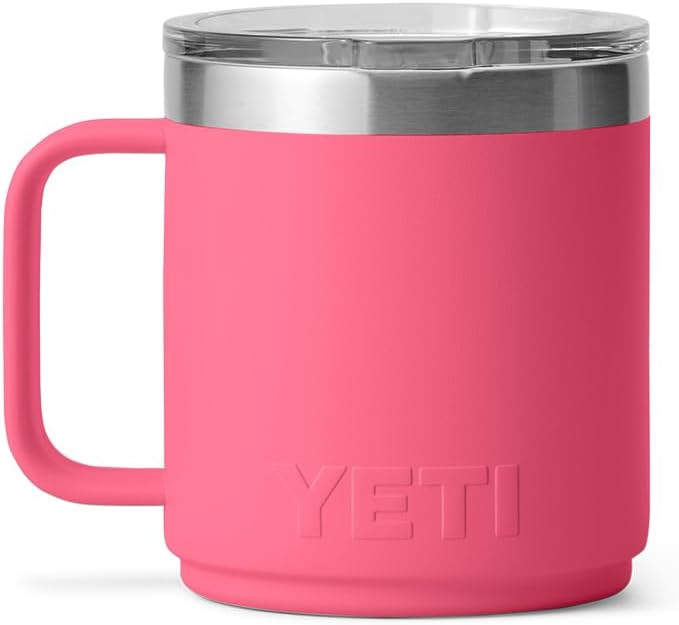 YETI Rambler 10 oz Ceramic Lined Stackable Mug, Vacuum Insulated, Stainless - Image 8
