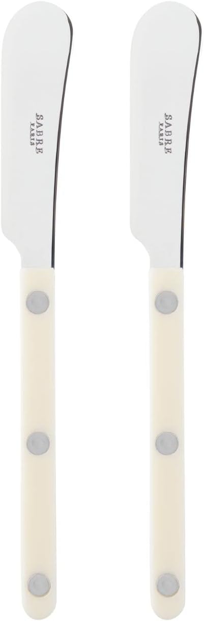 Sabre Paris - Set of 2 Spreader Knives 5.5 inches - Bistrot Collection - Perfect by SabreParis