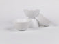 28 OZ Ceramic Soup Bowls for Kitchen White Diamond, Ultra light Set of 4 by Ygmackin