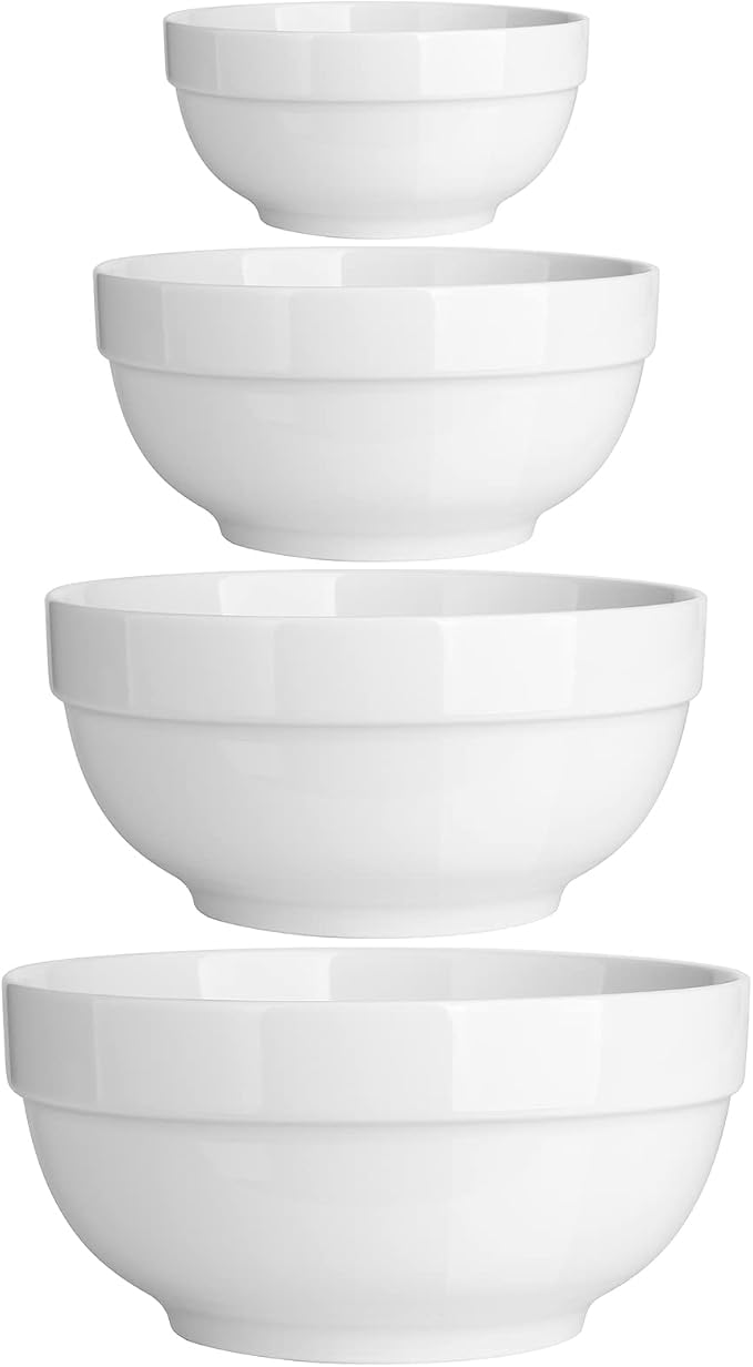 DOWAN Serving Bowls, 64/42/22/12 Oz Serving Dishes by DOWAN
