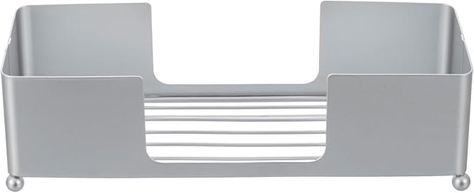 MyGift Modern Silver Tone Metal Tabletop Folded Paper Towel Dispenser | Modern - Image 5