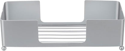 MyGift Modern Silver Tone Metal Tabletop Folded Paper Towel Dispenser | Modern - Image 5