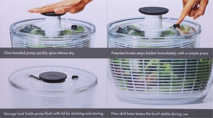 OXO Good Grips Salad Spinner | Lettuce Spinner | Fruit Washer | Fruit Washing - Image 18