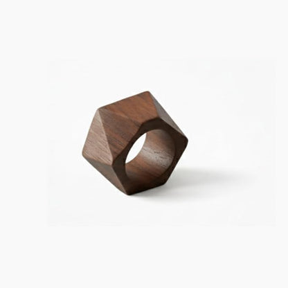 Classic Handmade Napkin Rings Set, Dining Table Holders - Image 4