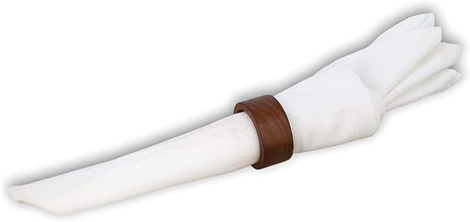 Napkin Rings for Dining Table, Classic Farmhouse Style, Holiday and Party Decor - Image 8