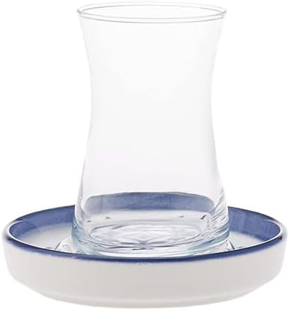 KARACA Zeher Turkish Tea Glasses Set of 12, Tea Cups - Image 5