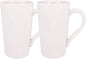 2 Pack 20 OZ Coffee Cup Simple Pure White Ceramic Cup | Plain Large Tall White by Belinlen
