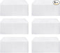 HolidayIdeas Fitted White Table Clothes - 72 x 30 Inch - 6 Pack Rectangle Table Covers for 6 Foot Tables, Polyester Fabric Tablecloths for Parties, Wedding, Trade Show, Craft Show