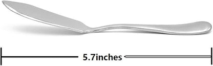 Stainless Steel Butter Knife, Butter Spreader, Breakfast Spreads, Cheese and - Image 2