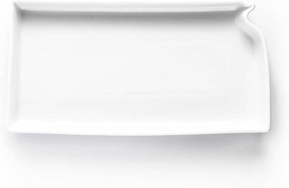 Kansas Shaped Baking Dish Serving Platter or Decorative Tray Charming Porcelain Bakeware Oven Microwave and Dishwasher Safe