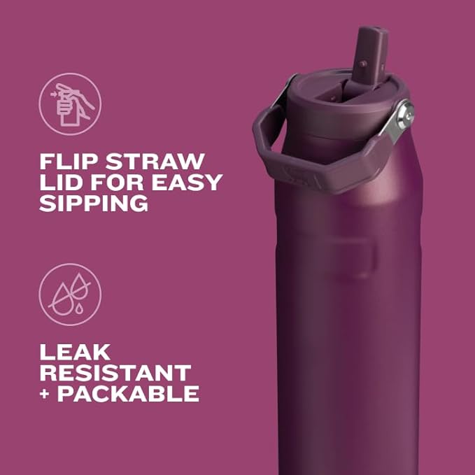 Stanley IceFlow Flip Straw 2.0 Water Bottle 50 OZ | Built-In Straw - Image 6