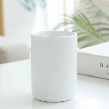 Japanese simple black and white style, handleless ceramic mug, tea cup - Image 7