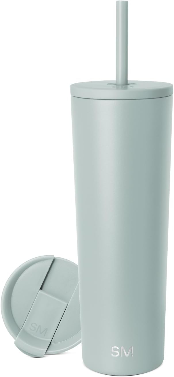 Simple Modern Iced Coffee Tumbler, Insulated | 28oz | Green | Reusable by Unknown
