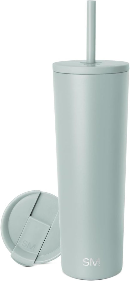 Simple Modern Iced Coffee Tumbler, Insulated | 28oz | Green | Reusable by Unknown