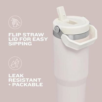 STANLEY IceFlow 2.0 Flip Straw Tumbler, 20 oz, Meadow | Easy Carry Handle | - Image 6
