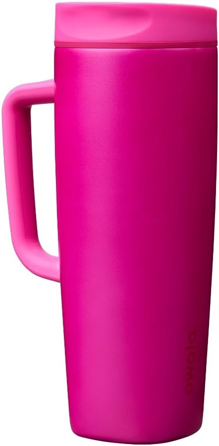 Owala SmoothSip Slider Stainless Steel Insulated Travel Mug by Unknown