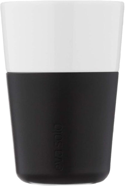 Eva Solo | 2 Cafe Latte Tumbler Mugs | 12 oz Porcelain Coffee Cup Tumblers - Image 2