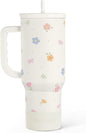 Floral 40oz Slider Tumbler by SANDJEST