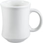 CAC China PM-7-W 7-Ounce Stoneware Round Mug, 3-1/4-Inch, American White by CACChina