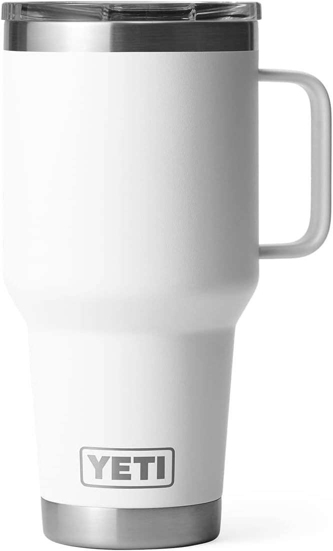 YETI Rambler 30 oz Travel Mug, Stainless Steel, Vacuum Insulated - Image 3