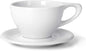 notNeutral Lino Porcelain Cup & Saucer Large Latte 12 oz by notNeutral
