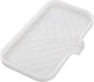 Silicone Bathroom Soap Dishes with Drain Spout-Bathroom and Kitchen Sink Organizer,Sponge Holder,Dish Soap Tray,Perfect for Dispenser,Scrubber,Bottle,Cup on Counter Translucent 9.6"×5.3"