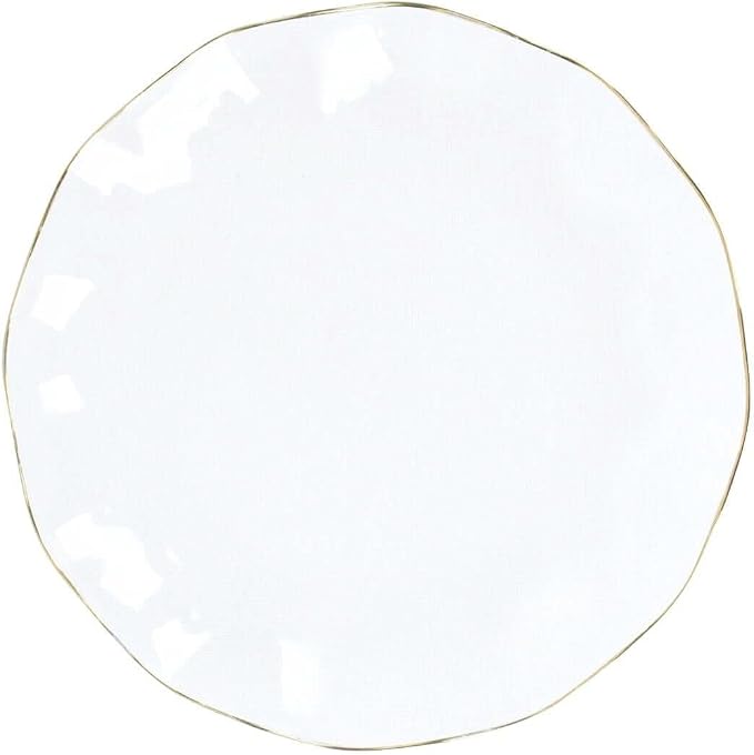 Efavormart 10 Pack | Clear 6" Round Plastic Dessert Salad Plates, Disposable - Image 7