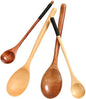 Acacia Wood Spoon Set, Long Wooden Mixing Spoons（4 PCS） | Honey Spoons by MAXCOOK