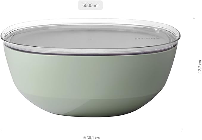 Mepal - Serving bowl with lid Silueta - Dishwasher & microwave resistant - - Image 6
