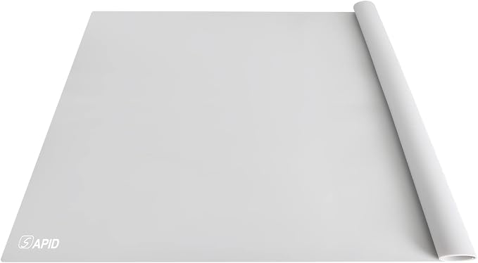Extra Large Silicone Mat Kitchen Counter Heat Resistant Table Mat 36" x 24" | by SAPID