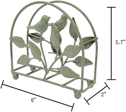 Cast Iron Bird & Tree Classic Napkin Holder/Tabletop Freestanding Tissue - Image 7