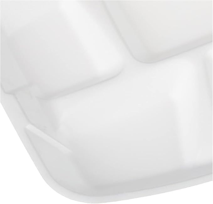 Hefty Everyday Soak-Proof Foam Compartment Tray, 9x11 Inch, Soak-Proof - Image 5