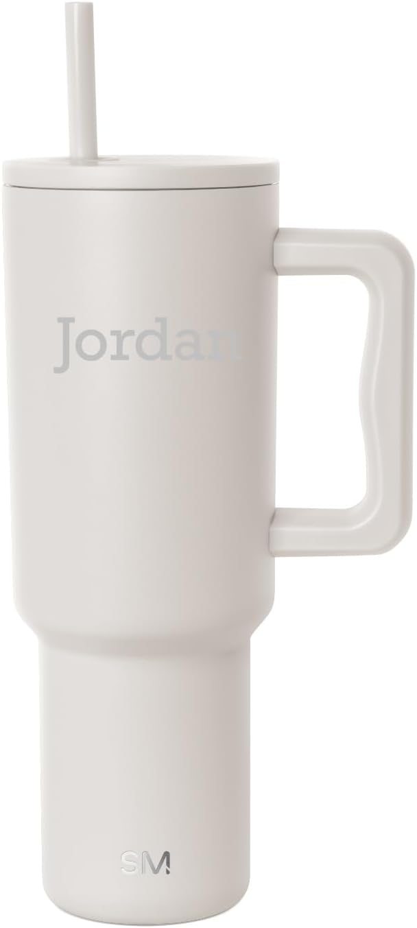 Simple Modern Personalized Tumbler by Unknown