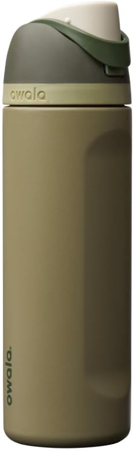 Owala FreeSip Stainless Steel Water Bottle 24 oz Off Road by Unknown