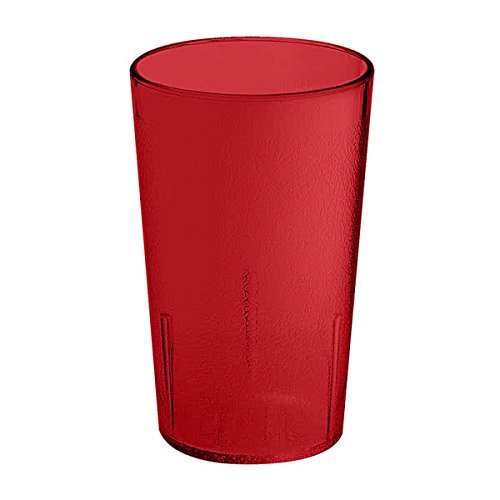 G.E.T. 6605-1-R-EC Heavy-Duty Plastic Restaurant Tumblers, 5 Ounce, Shatterproof by GET