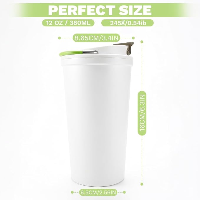SPLMIFA Travel coffee mugs leak-proof, reusable coffee cup - Image 2