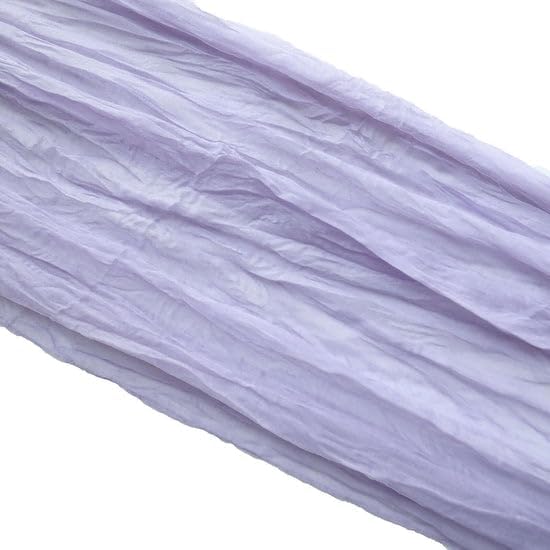 Efavormart 10ft Lavender Lilac Cheesecloth Table Runner - Image 5