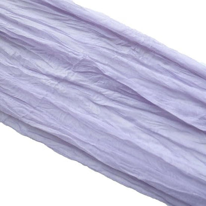 Efavormart 10ft Lavender Lilac Cheesecloth Table Runner - Image 5