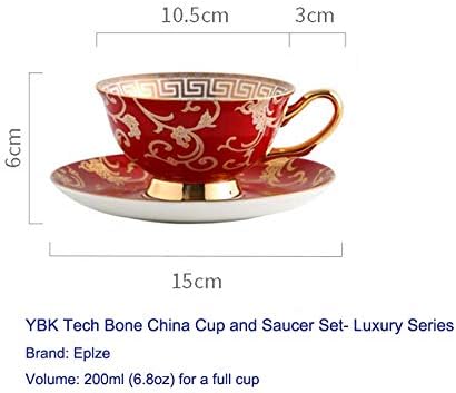 Bone China Cup& Saucer Set - Image 2