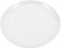 White Plastic Dinner Plates round 201mm Food Tray Sturdy Melamine Tableware for Home and Commercial Use Party Snack Serving Dishes