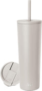 Simple Modern Iced Coffee Tumbler, Insulated | 28oz | Beige by Unknown
