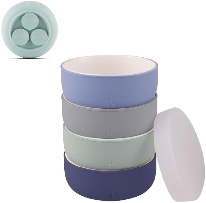 Elk and Friends Kids Porcelain Bowls by ElkandFriends