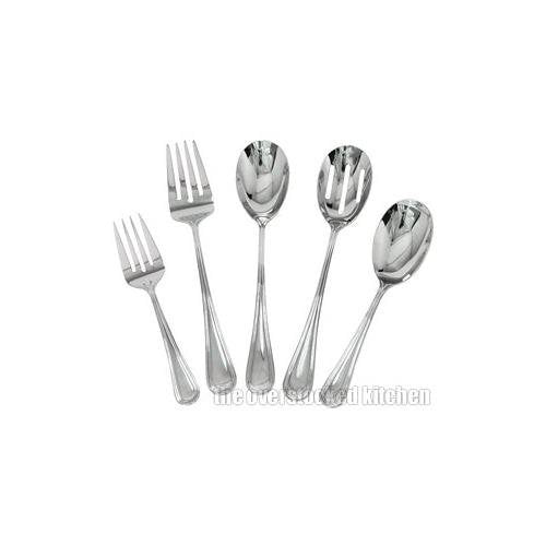 Waring Complete Elegant Regency Line 5-Piece Flatware Serving Set, Utensil by Waring