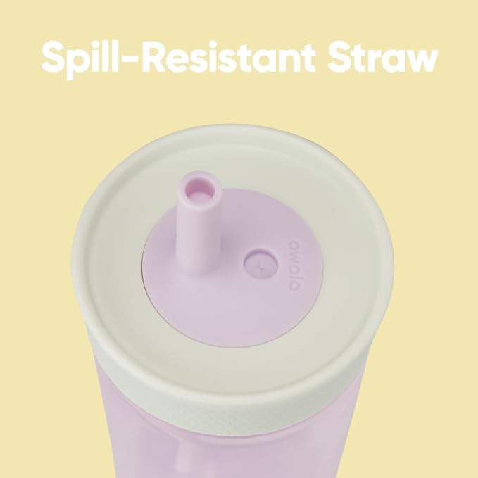 Owala Tumbler Kids Plastic Water Bottle 15 oz Unicorn | Spill-Resistant Lid | - Image 2