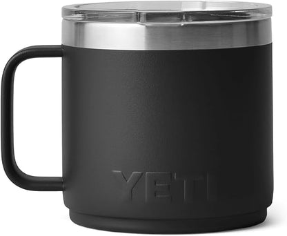 YETI Rambler 14 oz Ceramic Lined Stackable Mug, Vacuum Insulated, Stainless - Image 8