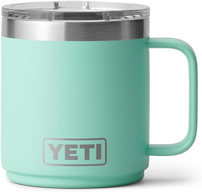 YETI Rambler 10 oz Ceramic Lined Stackable Mug, Vacuum Insulated, Stainless - Image 3