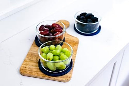 6-Piece Glass Food Storage Containers Set | 2-Cup, Leakproof | Microwave - Image 4